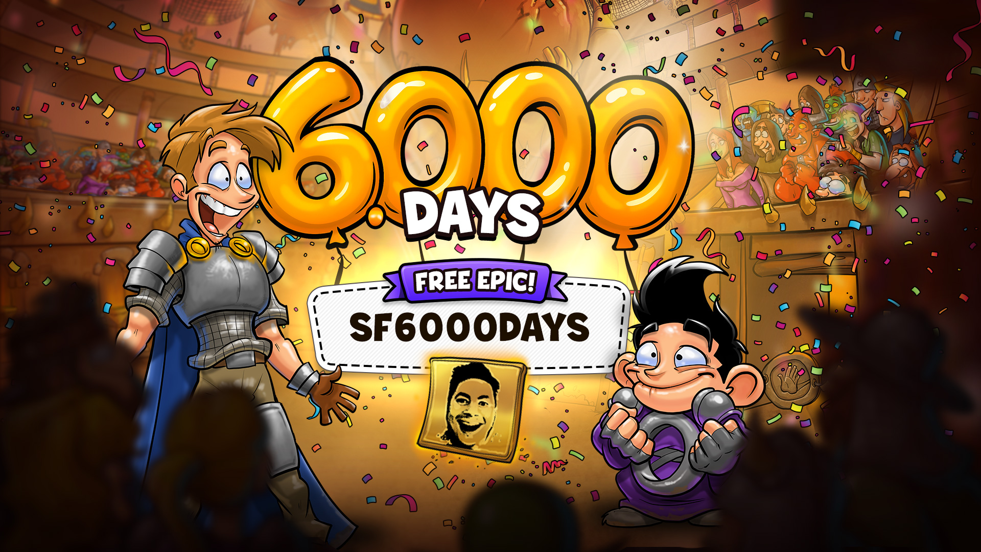 6000 Days Shakes & Fidget
